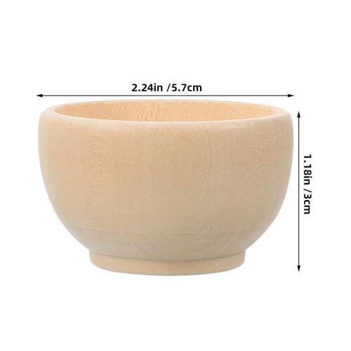 6Pcs Tigelas De Redondas 57Mm Para Temperos Sobremesas 2