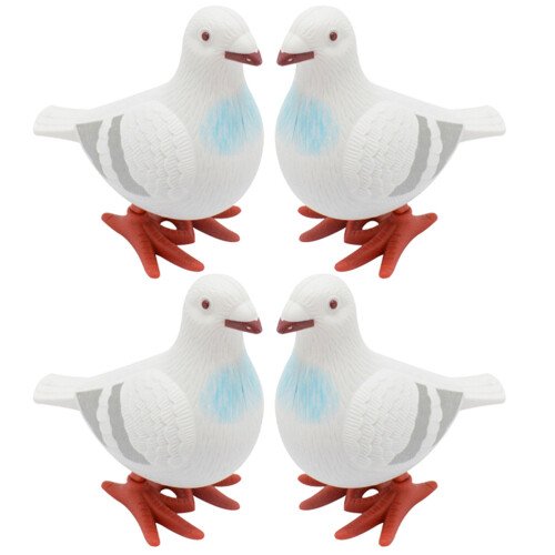 4Pcs De Pombos Com Corda Para Crianças E 2