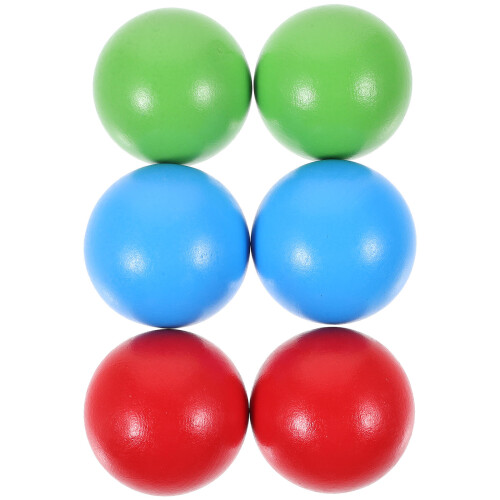 6 Unidades Bolas De Bocce Para Crianças E Recreativo