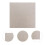 2 Peças De De Mica Para Micro- , 5,1 X 5,1 Polegadas 5