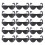 24 Pcs Mini Óculos De Sol Acessórios Para Bonecas 10