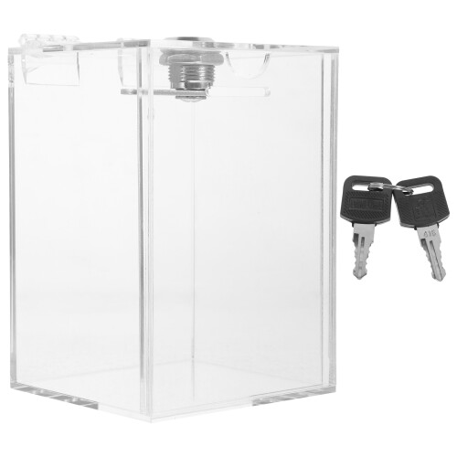 De Acrílico Transparente Para Crianças Com Fechadura 1