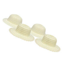 4Pcs Chapéus De Brancos Para Crianças, Ideais Para Praia E