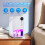 Mini Desumidificador Para Casa Quarto Com Plugue EUA 8