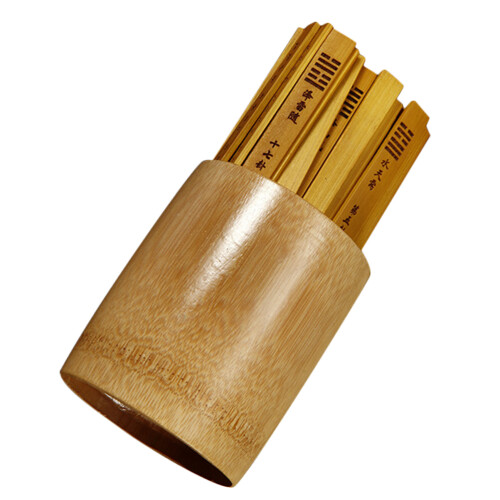 Conjunto De Paus De Com Balde Para Adivinhação Chinesa