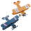 2 Pcs De Avião Antigo Para Decoração E Brinquedo 10