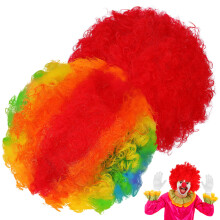 2 Unidades Perucas Afro Estilo Para Disco
