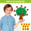 2 Conjuntos Brinquedo Cognitivo Pareamento Digital 1 A 10 9