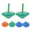 6Pcs Coloridos Tops De Brinquedo Educativo De 1