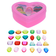 Conjunto De Preciosas De Plástico Para Artesanato Infantil