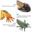 4Pcs Animais Marinhos Simulação Do Mar Educativos 8