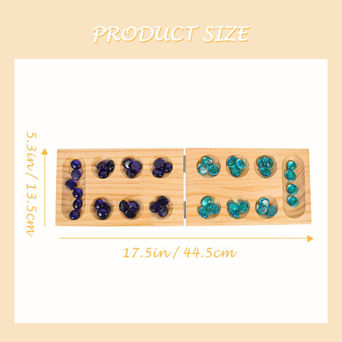 Conjunto Tabuleiro Mancala Dobrável Preciosa 1