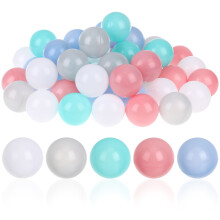 50 Unidades Bola Plástico Piscina Brinquedo