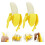 2Pcs De Banana Espremidos Para De Estresse 4