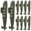 10 Unidades De Militares Para 6