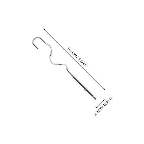 2Pcs Aço Inoxidável para Batedeira e Massa 2