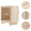 Conjunto Multifuncional Poupança Com Frasco E Quadro 5