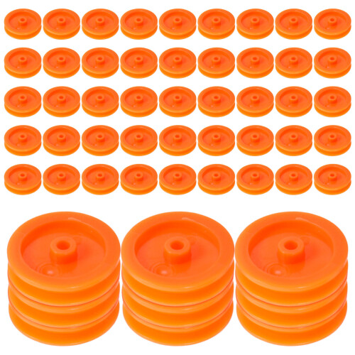 100Pcs Mini Engrenagem Plástico Para Robô