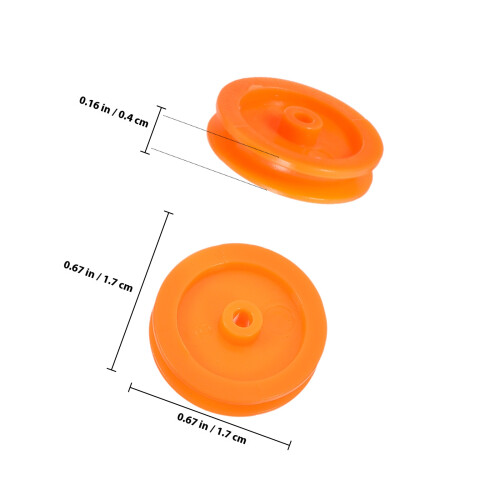 100Pcs Mini Engrenagem Plástico Para Robô 1