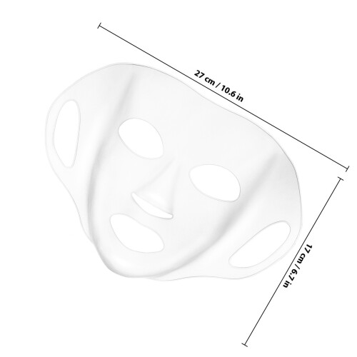 Silikonansiktsmasker För Kvinnor damer tjejer 1