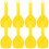 8Pcs Plastskopor Strand Sand Leksaker Gräv Spade 4