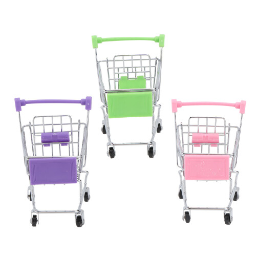 3Pcs De Miniatura Faz-de-Conta Ferro