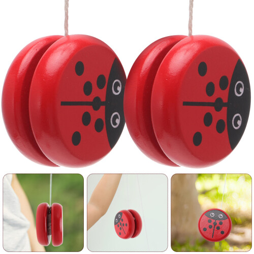3Pcs Yoyo De Infantil Educativo Com Cordão 1
