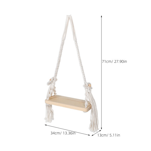 Newborn Swing Fotoaccessoar: Trägunga För Bebisfotografering 1