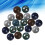 40 Unidades 16 Mm Redondas Transparentes Bolas De Rolamento 9
