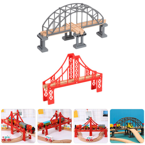 2 Unidades Trilho Acessórios Para Brinquedo 1
