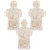3Pcs Människokroppspussel - För Barn - Montessori Lekgods 1