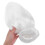 Wig De Velha Sra Santa Penteado Coque 3