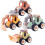 4Pcs De Construção Caminhão Educativo Para Crianças 3