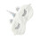 Horn Plush Sömnögonmask För Resa Vila (Vit) 7