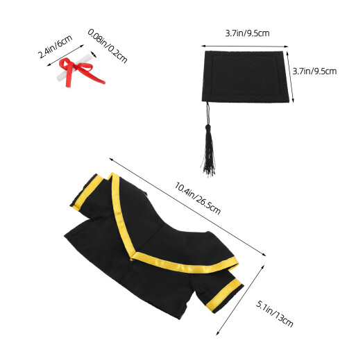 Conjunto De Roupa De Pelúcia Com Chapéu E 1