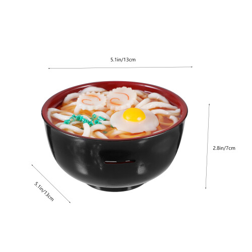 De Comida Falsa Tigela De Ramem Decoração 1