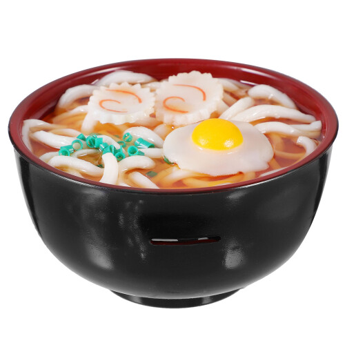 De Comida Falsa Tigela De Ramem Decoração 2