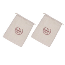 2 Unidades Bolsa Para Pão Com Cordão Reutilizável Para Armazenamento