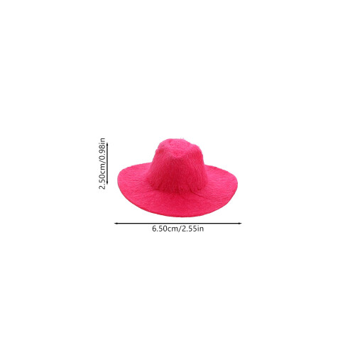 20Pcs Miniatyrhatt Dockhatt 1