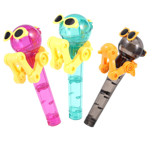 3Pcs Suporte Para De Robô Brinquedo Presente