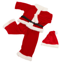 3 Set 90 Cm Barns Julklappskostym Hatt Kläder För Pojke