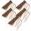 5 Unidades Perucas De Cabelo Para Bonecas Artesanato 6
