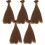 5 Unidades Perucas De Cabelo Para Bonecas Artesanato 4