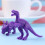 100 Unidades Mini Dinossauros De Plástico Para Crianças 9
