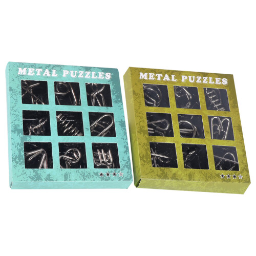 2 Conjuntos De 18 Peças -Cabeça Metal Para 2