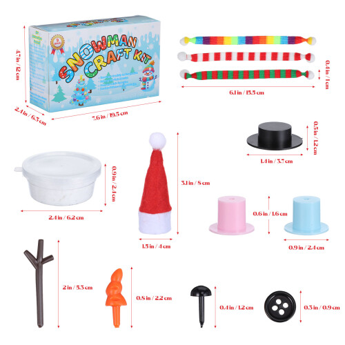 96 Pcs Kit Artesanato Com Acessórios Polímero 1