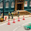 30 Unidades Mini Cones De Tráfego Plástico Para Crianças 5