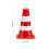 30 Unidades Mini Cones De Tráfego Plástico Para Crianças 2