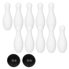 Conjunto De Brinquedo De Boliche Com 10 E 2 Bolas Para Crianças