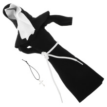 Acessórios De Freira Para De Pelúcia, Colar, Vestido,